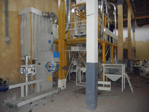 Part of the flour mill