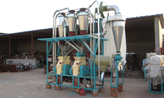 10t corn flour production line project