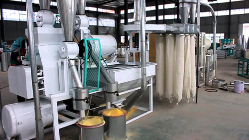 automatic flour mill plant