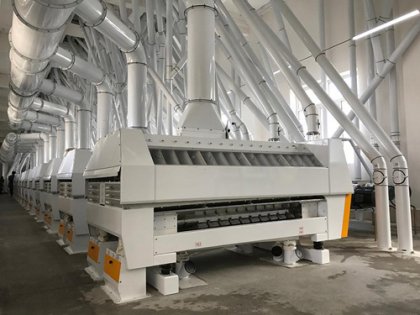 Daliy use of flour cleaning machine in complete flour mill plant
