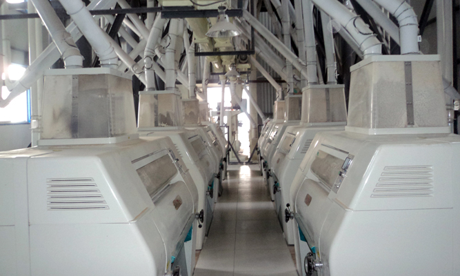 MIlls in 60-150t/d flour production line