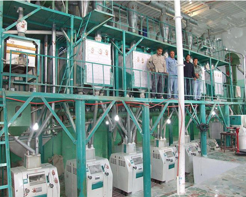 Flour milling workshop